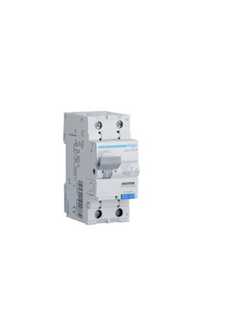 Диференціальний автоматичний вимикач AD960J 1P+N 6kA C10A 30mA тип A дифавтомат (3309) Hager (265535713)