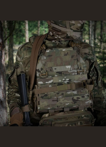 Ремень оружейный трехточечный с широким наплечником KRAKEN sling Coyote RAGNAROK (315882480)