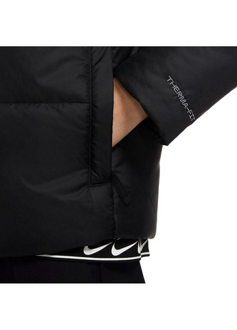 Черная демисезонная куртка w nsw tf rpl classic tape jkt dj6997-010 Nike