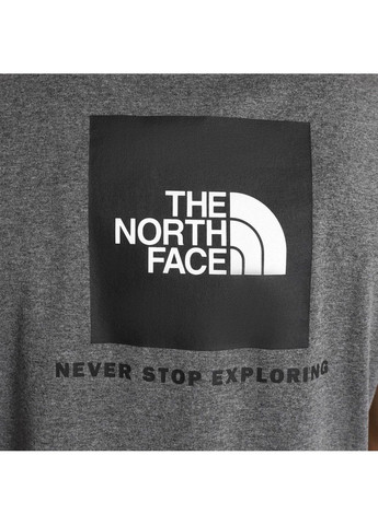Серая футболка redbox s/s tee nf0a2tx2jbv1 The North Face