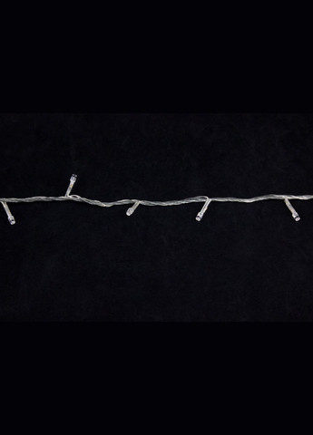 Гірлянда нитка 21 метр на ялинку Кольорова 300 лампочок світлодіодна від мережі прозорий провід (m.01.5Т.300-) Laplandia (314893338)