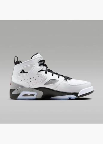 Білі кросівки чоловічі flight club 91 white 555475-102 Air Jordan