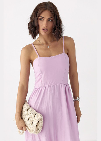 Сарафан на бретелях із воланом Lurex (335401025)