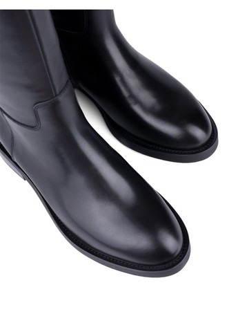 Жіночі Чоботи A708-1626-1 ОЗ-24-25 Чорний Шкіра Attizzare (299896344)