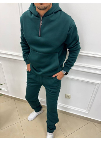 Смарагдовий демісезонний чоловічий костюм Garna