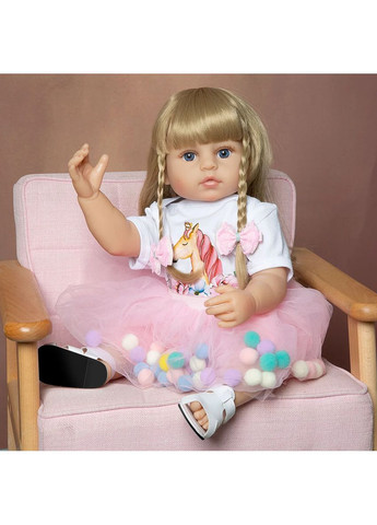 Лялька Реборн 55 см єдиноріжка No Brand (367736340)