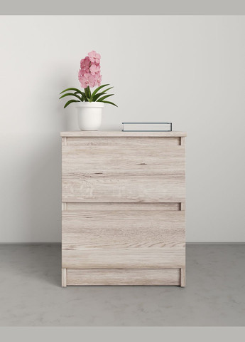 Приліжкова тумба Нео 40x43x53 см Аляска сірий (MBS-1185) MebelStar (334300088)