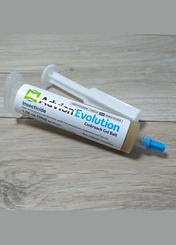 Гель від тарганів Advion Evolution шприц 30 грам та пастка 2 шт по 2 грами Syngenta (362712241)