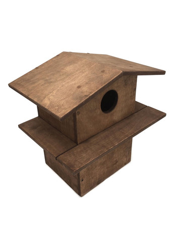 Будиночок для білок з дерева Манджур сепія (ДДБ-000808) No Brand (328605227)