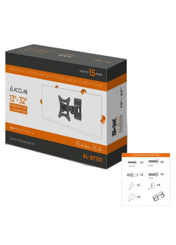 Кронштейн (1283126485701) ACCLAB AL-BT101 (369883443)