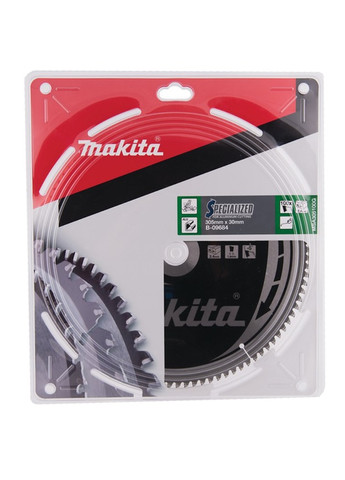Пильный диск Specialized B09684 (305x30 мм, 100 зубьев) для алюминия (6476) Makita (267819448)