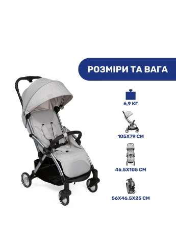 Прогулянкова коляска Goody Plus, (79877.72) Chicco (381922493)