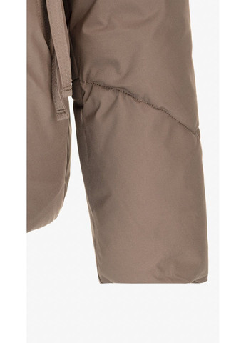 Коричнева зимня куртка однотонна жіноча 3390 shop (2000999155222) On me