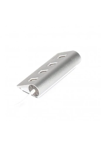 USB-хаб 4 ports Silver (HU2A-4P-01) Maxxter (347586879)