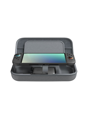 Чехол с аккумулятором 10000мА·год для Nintendo Switch 2, Charcoal Belkin (360393236)