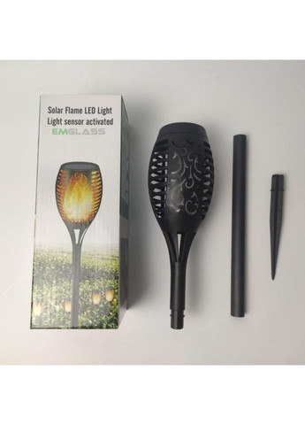 Декоративна лампа факел на сонячній батареї 52см No Brand (306647760)