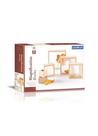 Набор Natural Play Блоки с увеличительным стеклом, 10 шт. (G3018) Guidecraft (331298456)