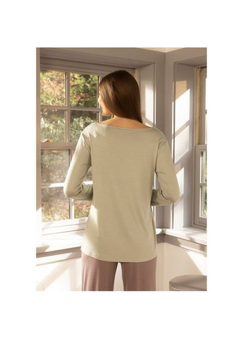 Комбинированный демисезонный домашняя одежда футболка long sleeve - baily cagla yesili оливковый Penelope