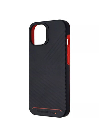Чохол-накладка Gear4 Battersea Denali D30 Snap with MagSafe для Apple iPhone 14 Black/Red (702009988) Zagg (372011686)