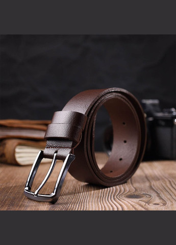Универсальный мужской ремень с механической пряжкой из натуральной кожи 22071 Bond (329149741)