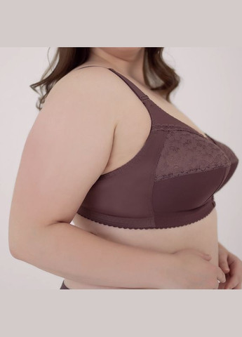 Кавовий бюстгальтер без кісточок з м'якою чашкою Elita без кісточок