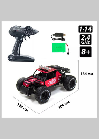 Машинка Off-Road Crawler 1:14 на радиоуправлении красная (SL-309RHMR) Sulong Toys (326806011)