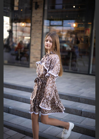 Коричнева сукня підліткова IRmAS (324621050)