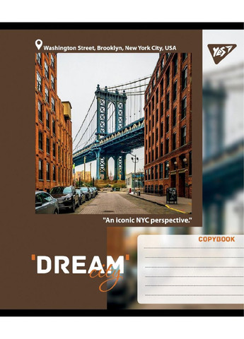 Тетрадь ученическая Dream City 767705 60 л. Разноцветный shop (4823092293039) Yes (348420783)