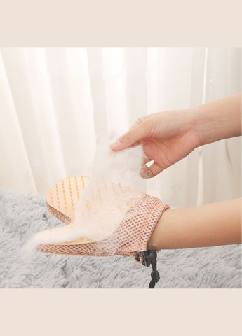 Перчатка двухсторонняя массажная для вычесывания котов и собак Pet Hair Remover No Brand (340111976)