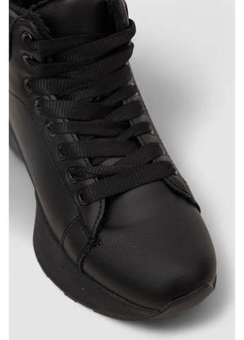 Кроссовки женские зимние на меху Ager 248RXM22 чёрные демисезоны (368485642)