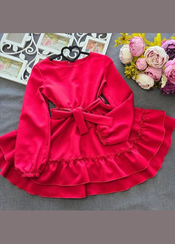 Біла чарівна сукня " мілана" для дівчаток з пишною спідничкою та з'ємним під'юпником, розміри 98-164 No Brand (319869360)