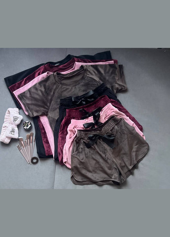 Футболка+шорты Велюр Спорт No Brand - (345643626)