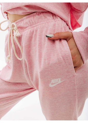 Жіночі Штани W NSW GYM VNTG EASY PANT Рожевий Nike (367598067)