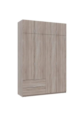 Шафа для одягу Лукас Дуб Сонома 160х50х240 (80737730) Doros (346059841)