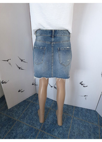 Спідниця жіноча джинсова коротка Zara (355971868)