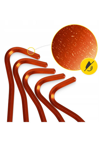 Набор колышков для палатки стальные 20 см 20 шт () Mountain Goat P-5905973406864 (352505990)