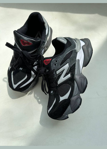 Графитовые всесезонные кроссовки 9060 black No Brand