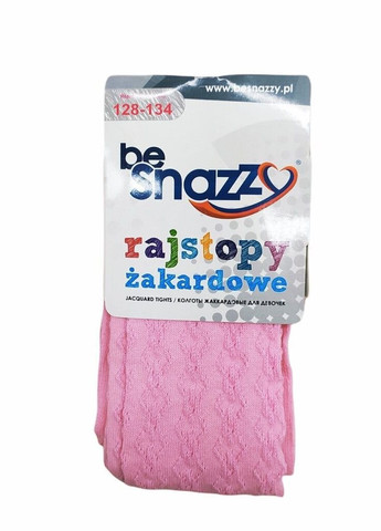 Колготки трикотаж ажурної в'язки для дівчинки RA-007 рожевий Be Snazzy (272967094)