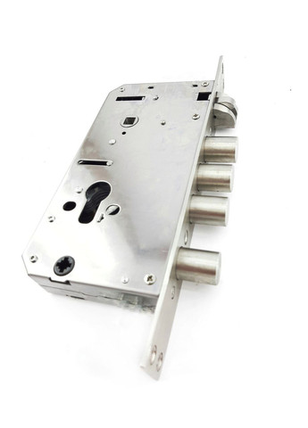 Замок врезной на дверь 66068 automatic 3-ригельный PES (347324699)