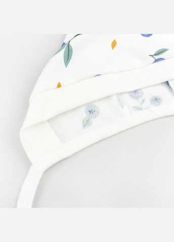 Білий комплект для немовлят 3 в 1 з начосом з ягідками blueberry білий dexter's