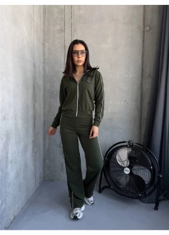 Костюм жіночий спортивний зі змійкою Fashion (394334864)