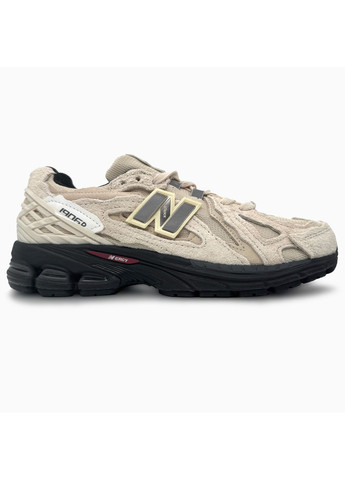 Черные демисезонные кроссовки мужские new balance 1906d black / beige нью беланс 1906d No Brand
