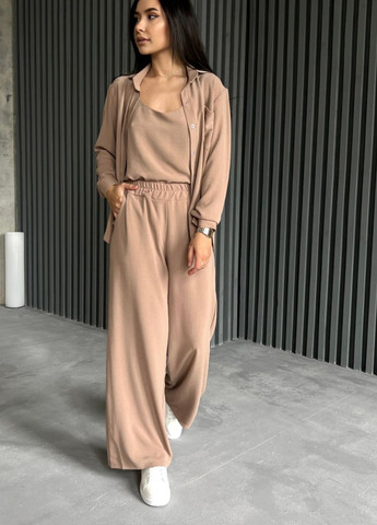 Костюм тройка: майка + брюки + рубашка Tik-Tak (369971328)