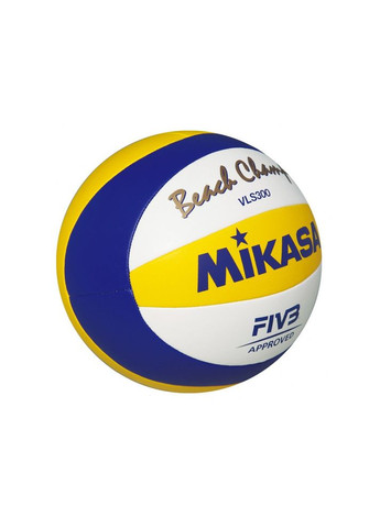 Волейбольный мяч VLS300 (профессиональный пляжный мяч) + подарок к мячу Mikasa (367617836)