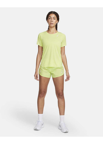 Жіночі Шорти для бігу Fast Tempo Dri-FIT Жовтий Nike (367591061)