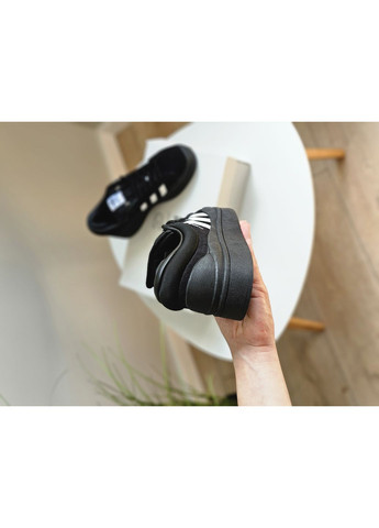 Кросівки жіночі і чоловічі Adidas Campus x Bad Bunny Black White | Адідас Кампус чорні білі No Brand чорні демісезони (363296039)