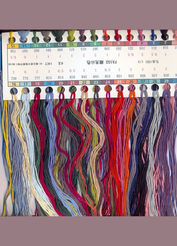 Набор для вышивания по нанесённой на канву схеме "Lake and mountains". AIDA 14CT printed 42*52 см Joy Sunday (313614547)