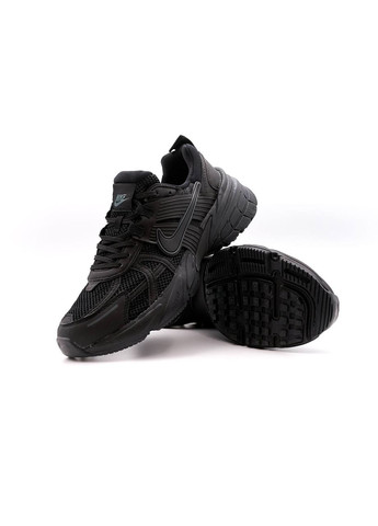 Чорні Осінні кросівки чоловічі nike runtekk full black найк в2к рантекк No Brand