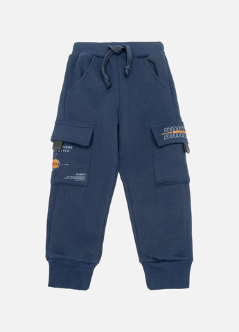 Штани спортивні для хлопчика колір темно-синій ЦБ-00220707 Lizi Kids (282925489)