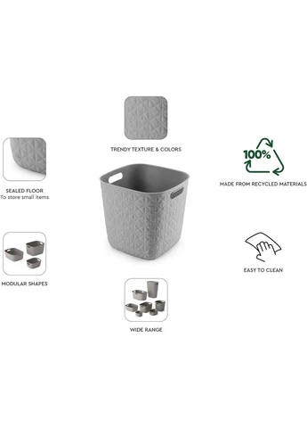 Кошик для зберігання пластиковий Softex Cube 15 л (00573) Curver (334008814)